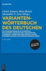 Variantenwoerterbuch des Deutschen - Book