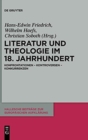 Literatur und Theologie im 18. Jahrhundert - Book