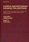 Jerusalem: 705-1120 - Book