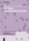 Verbal Communication - Book
