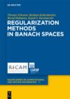 Regularization Methods in Banach Spaces - eBook