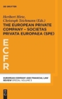 The European Private Company - Societas Privata Europaea (SPE) - Book