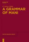 A Grammar of Mani - eBook