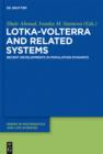 Lotka-Volterra and Related Systems : Recent Developments in Population Dynamics - eBook