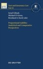 Proportional Liability: Analytical and Comparative Perspectives - Book