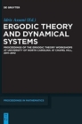Ergodic Theory and Dynamical Systems : Proceedings of the Ergodic Theory Workshops at University of North Carolina at Chapel Hill, 2011-2012 - Book
