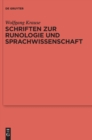 Schriften zur Runologie und Sprachwissenschaft - Book