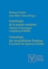 Genealogie des neuzeitlichen Denkens / G?n?alogie de la pens?e moderne - Book