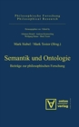 Semantik und Ontologie - Book