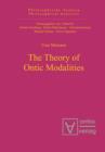 The Theory of Ontic Modalities - eBook