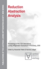 Reduction - Abstraction - Analysis : Proceedings of the 31th International Ludwig Wittgenstein-Symposium in Kirchberg, 2008 - Book