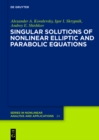 Singular Solutions of Nonlinear Elliptic and Parabolic Equations - eBook