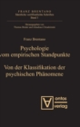 Psychologie vom empirischen Standpunkt. Von der Klassifikation psychischer Ph?nomene - Book