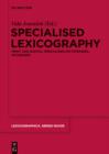 Specialised Lexicography : Print and Digital, Specialised Dictionaries, Databases - eBook