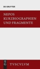 Kurzbiographien Und Fragmente : Lateinisch - Deutsch - Book