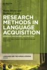 Research Methods in Language Acquisition : Principles, Procedures, and Practices - eBook