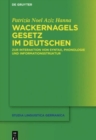 Wackernagels Gesetz im Deutschen - Book