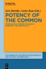Potency of the Common : Intercultural Perspectives about Community and Individuality - eBook