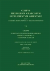 Galeni in Hippocratis Epidemiarum librum II commentariorum IV-VI versio Arabica et indices - Book