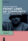 Front Lines of Community : Hollywood Between War and Democracy - Book