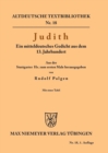 Judith - Book