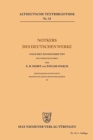 Notkers des Deutschen Werke : Ersten Bandes zweites Heft. Boethius De Consolatione Philosophiae III - Book