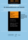 150 Years Journal of Economics and Statistics : Themenheft 3/Bd. 233 (2013) Jahrbucher fur Nationalokonomie und Statistik - eBook