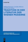 Tradition in der Literatur der Wiener Moderne - Book