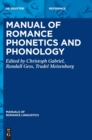 Manual of Romance Phonetics and Phonology - Book