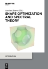 Shape optimization and spectral theory - eBook