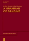 A Grammar of Bangime - Book