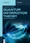 Quantum Information Theory : Concepts and Methods - Book