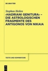 "Hadriani genitura" - Die astrologischen Fragmente des Antigonos von Nikaia - Book