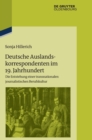 Deutsche Auslandskorrespondenten im 19. Jahrhundert - Book