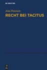 Recht bei Tacitus - Book