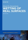 Wetting of Real Surfaces - Book
