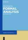 Formal Analysis : An Introduction - eBook