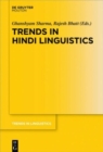 Trends in Hindi Linguistics - Book