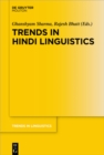 Trends in Hindi Linguistics - eBook