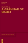 A Grammar of Qaqet - Book