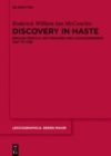 Discovery in Haste : English Medical Dictionaries and Lexicographers 1547 to 1796 - Book
