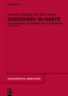 Discovery in Haste : English Medical Dictionaries and Lexicographers 1547 to 1796 - eBook