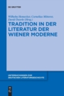 Tradition in der Literatur der Wiener Moderne - Book
