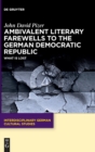 Ambivalent Literary Farewells to the German Democratic Republic : What is Lost - Book