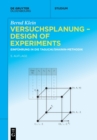 Versuchsplanung - Design of Experiments : Einf?hrung in Die Taguchi Und Shainin - Methodik - Book