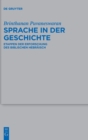 Sprache in der Geschichte : Etappen der Erforschung des Biblischen Hebraisch - Book