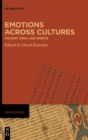 Emotions across Cultures : Ancient China and Greece - Book