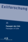 Passagen Des Exils / Passages of Exile - Book