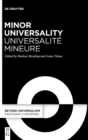 Minor Universality / Universalite mineure : Rethinking Humanity After Western Universalism / Penser l'humanite apres l'universalisme occidental - Book
