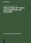 Structure of Texts and Semiotics of Culture - eBook